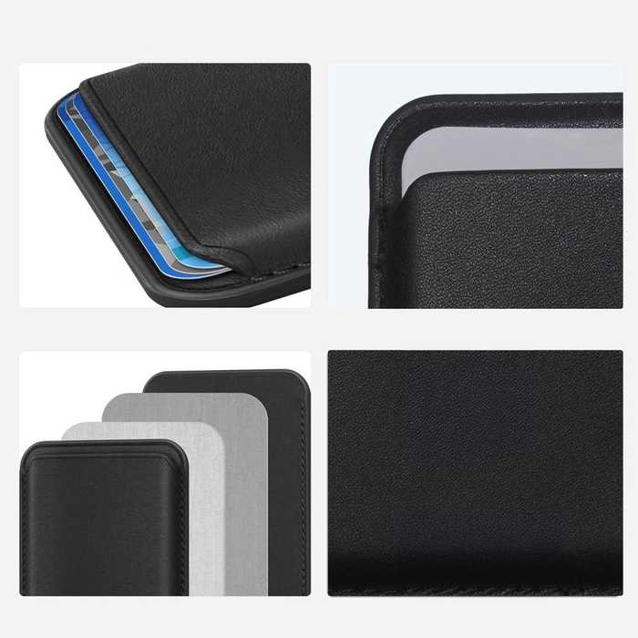 Tech-Protect MagWallet MagSafe Universal Magnetic Card Holder Navy Blue