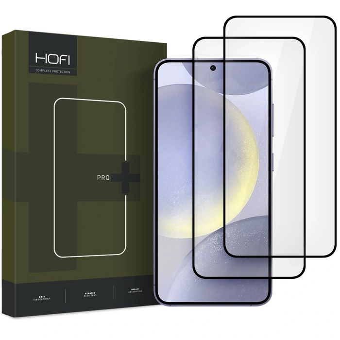 Hofi Glass Pro+ Samsung Galaxy S24 / S25 Black [2 PACK]