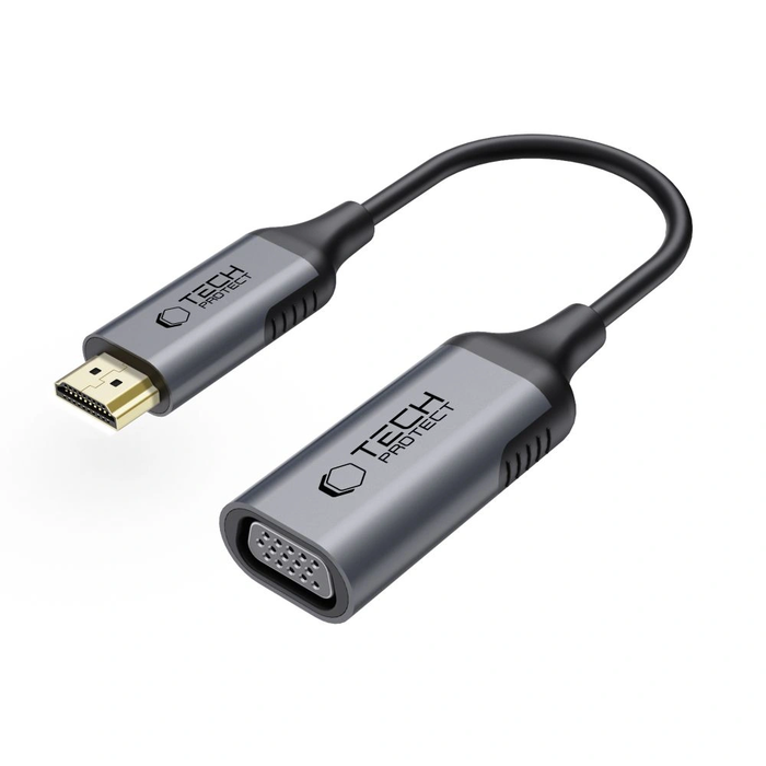 Tech-Protect Ultraboost Adapter HDMI / VGA FHD 60Hz Black