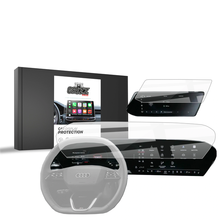 Ceramic GrizzGlass CarDisplay Protection Audi A5 B10 (2025-2026) [2in1]