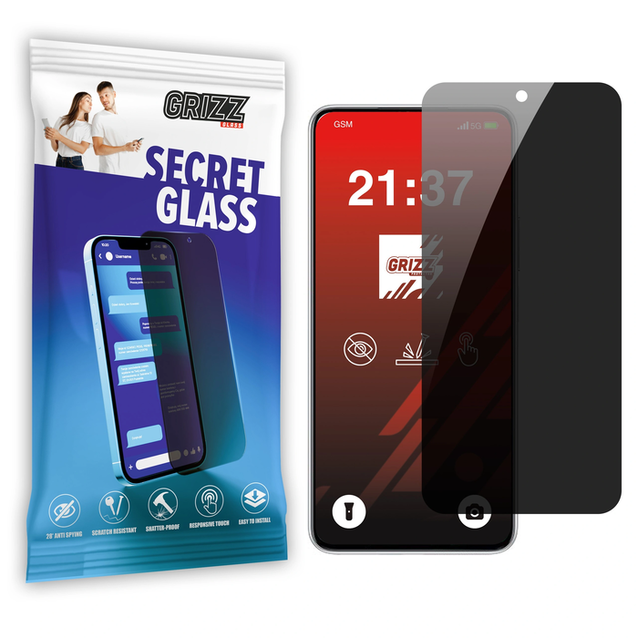 GrizzGlass Matte SecretGlass Honor X9c Smart
