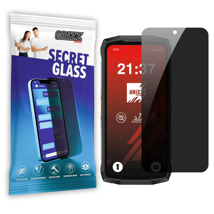 GrizzGlass Matte SecretGlass Ulefone Armor Mini 20