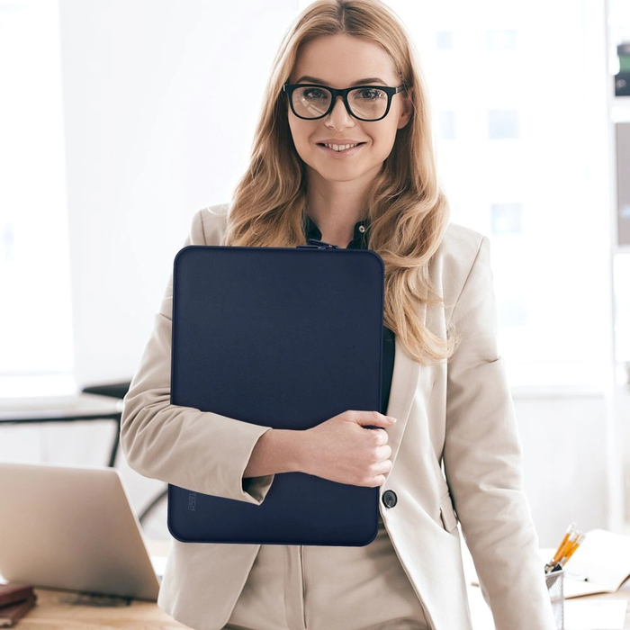 Tech-Protect Neopren Laptop 15-16 Navy Blue