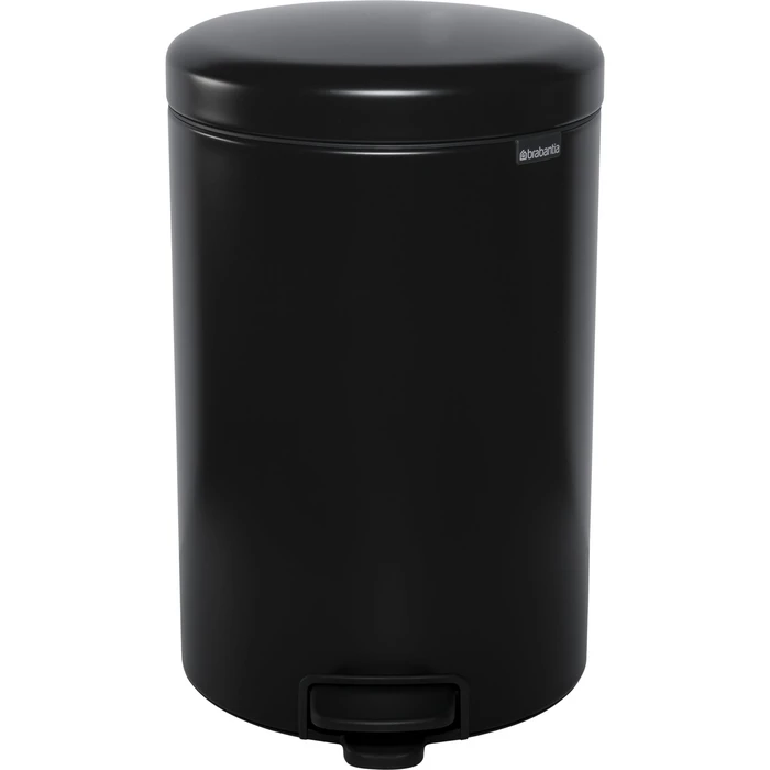 Brabantia NewIcon Pedal Bin 20L Black Matt