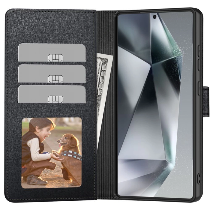 Tech-Protect Wallet Motorola Moto G15 / G15 Power Matte Black