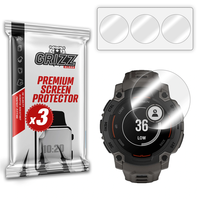 GrizzGlass Hydrofilm Garmin Instinct E 45mm