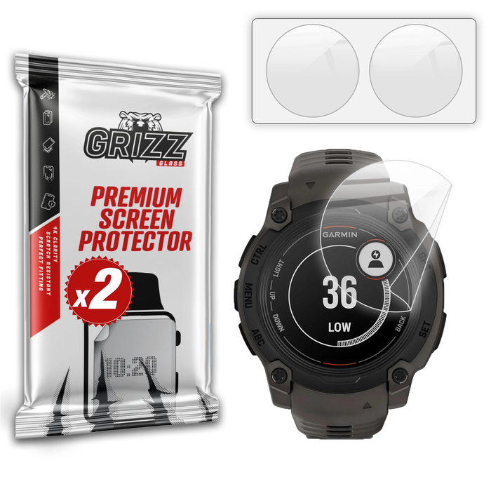 GrizzGlass CeramicFilm Garmin Instinct E 40mm