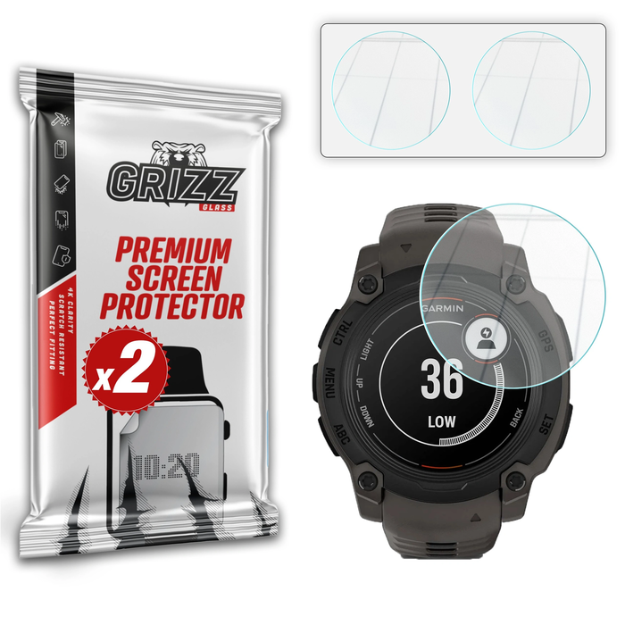 GrizzGlass HybridGlass Garmin Instinct E 40mm