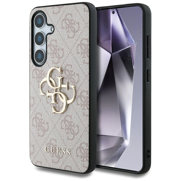 Guess Big 4G Logo Classic Logo Samsung Galaxy S25+ Plus pink