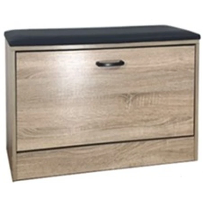 Velco Pro Systems Shoe Cabinet with Stool 80x24x49 cm - "Sfendamos" (Maple finish)
