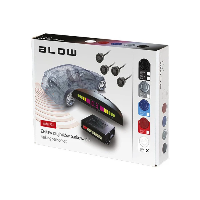 Σύστημα για Παρκάρισμα Blow 22mm Λευκό