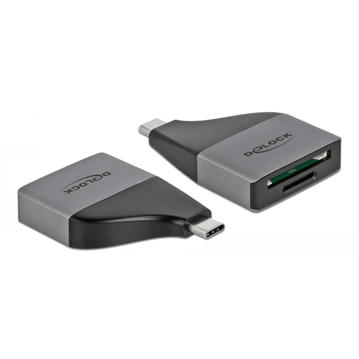 Card Reader Delock αντάπτορας USB 3.2 Gen 1 Type-C σε SD/Micro SD 64117, 5Gbps