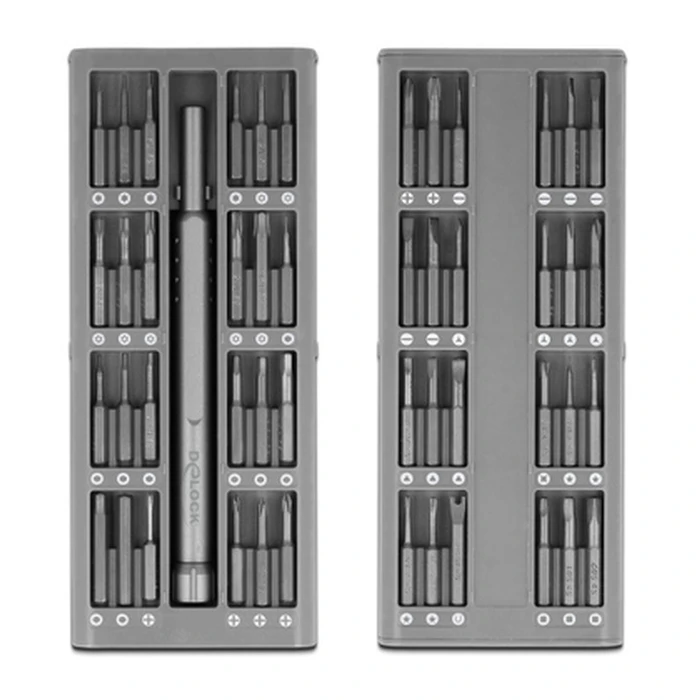 Σετ Κατσαβιδιών Ακριβείας Delock 64126, 49τμχ