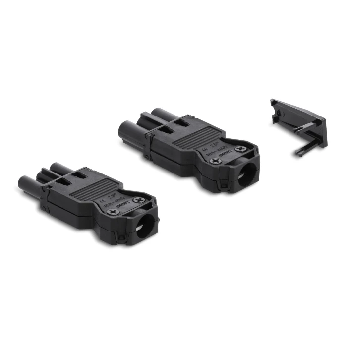 Σύνδεσμος Εγκατάστασης Delock 3-pole 64147, GST 18/3 set, μαύρος