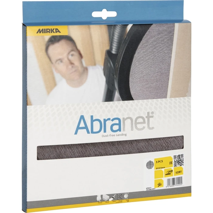 Mirka LEROS 950CV Τριβείο Τοίχου 225mm (σετ με pad, βίδες και θήκη)