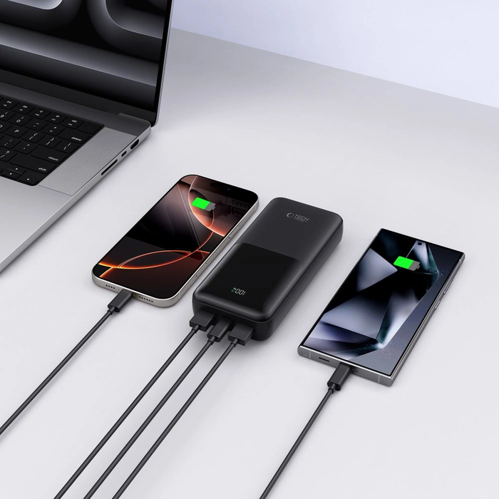 Tech-Protect PB02 Powerbank 20000mAh 22.5W Black
