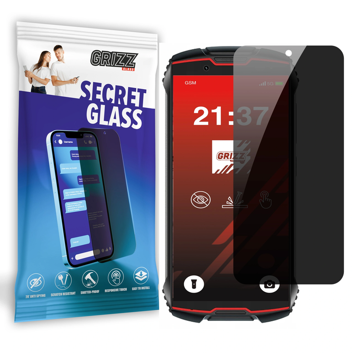 GrizzGlass Matte SecretGlass Cubot King Kong Mini 2 Pro