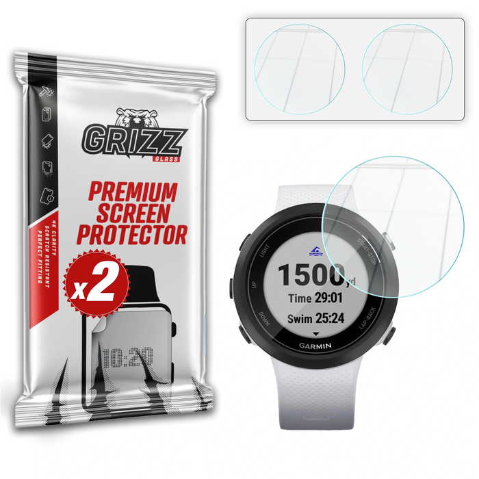 GrizzGlass HybridGlass Garmin Swim 2