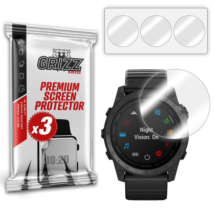 GrizzGlass Hydrofilm Garmin tactix 7