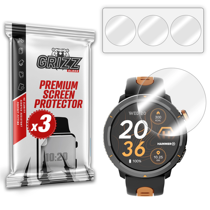 GrizzGlass Hydrofilm Hammer Watch 2 Lite