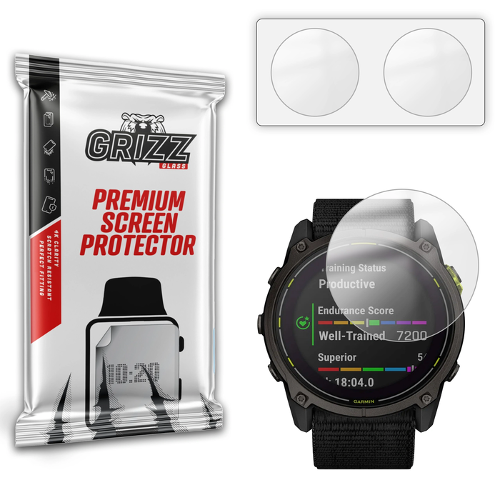 GrizzGlass PaperScreen Garmin Enduro 3
