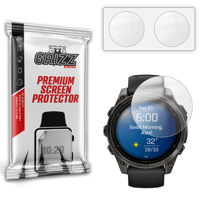 GrizzGlass PaperScreen Garmin Fenix 8 47mm