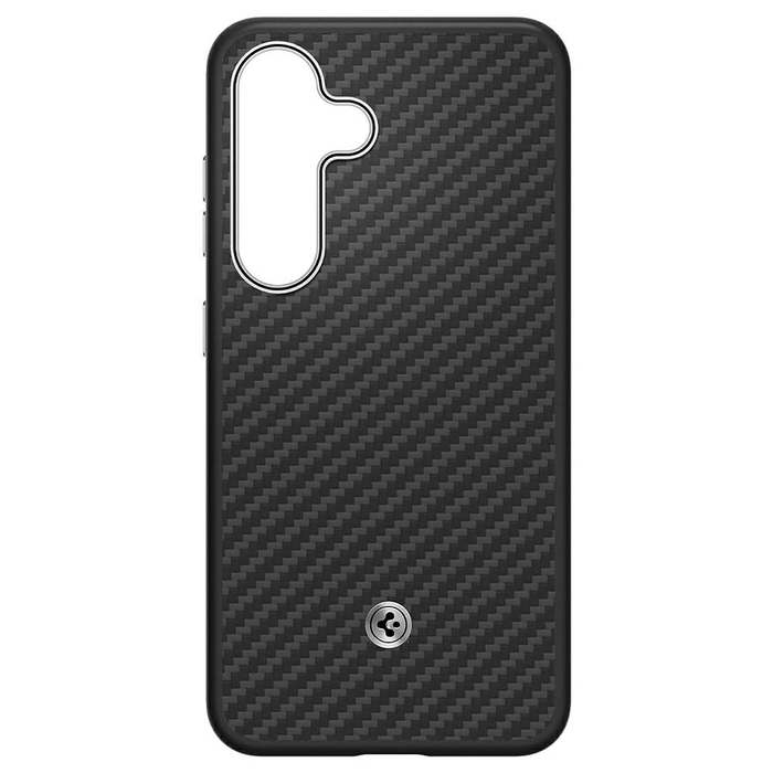 Samsung Spigen Enzo Aramid Magnet Galaxy S25 black-silver