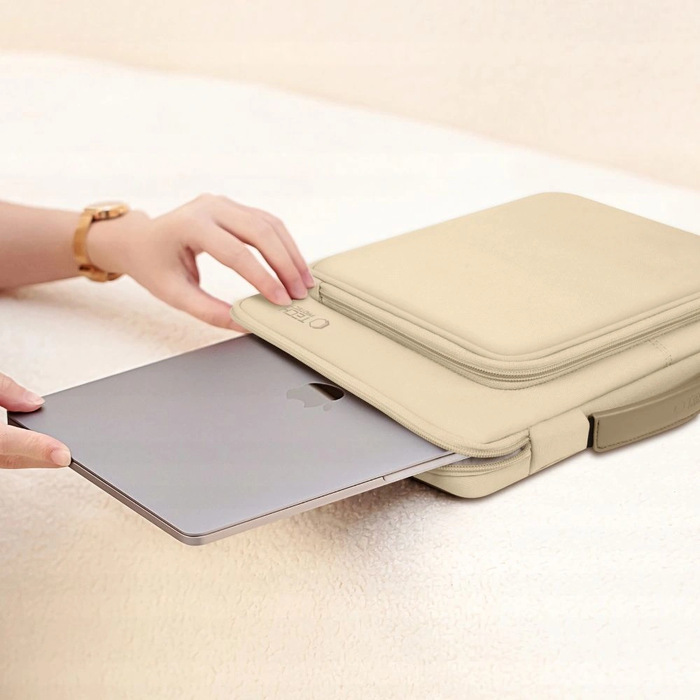 Tech-Protect Basic Bag Laptop 15-16 Desert Beige