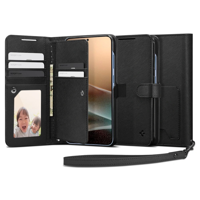 Spigen Wallet S Samsung Galaxy S25+ Plus Black