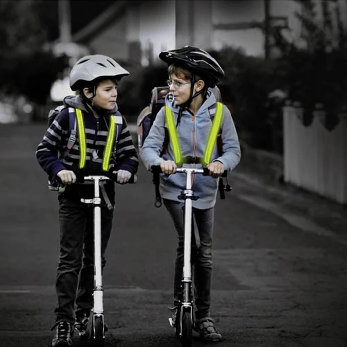 Γιλέκο Ασφαλείας Ποδηλασίας Easypix FULL SPECTRUM LED STREETGLOW S/M