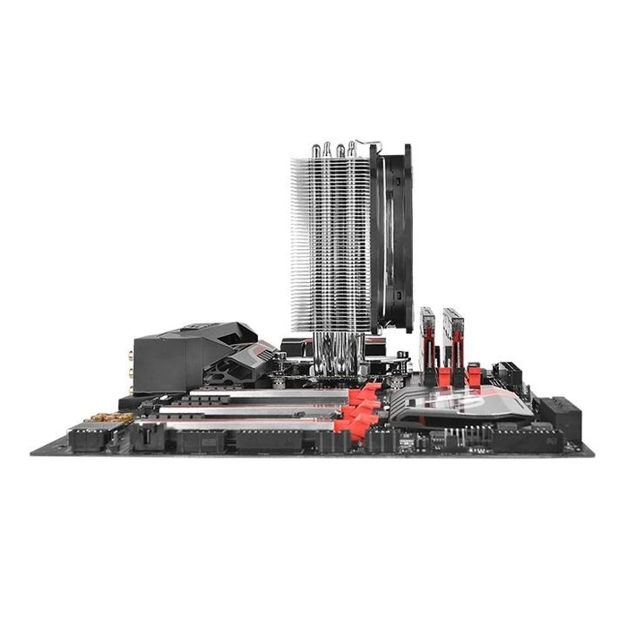 Ψύκτρα CPU Thermaltake Cpu Cooler Riing Silent 12 Rgb Sync Edition (120mm Fan, Tdp 150w)