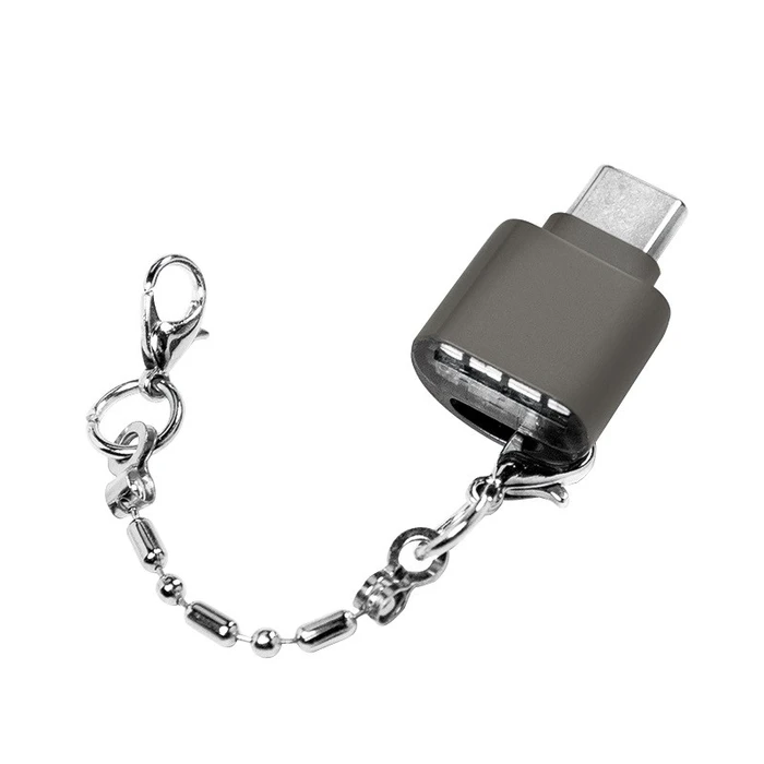 Card Reader Logilink USB-C to microSD keychain