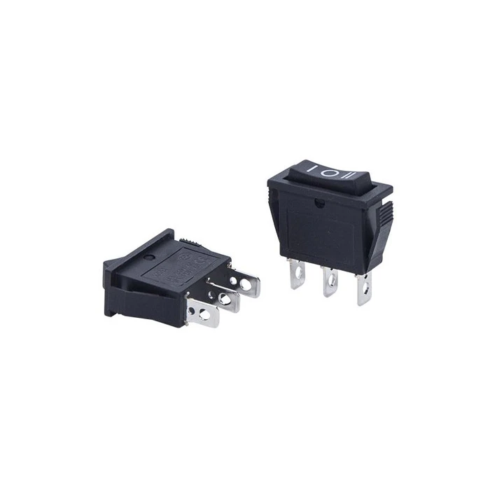 ON-OFF-ON Rocker Switch RS 103-16C3B (3-position) - DM-4295