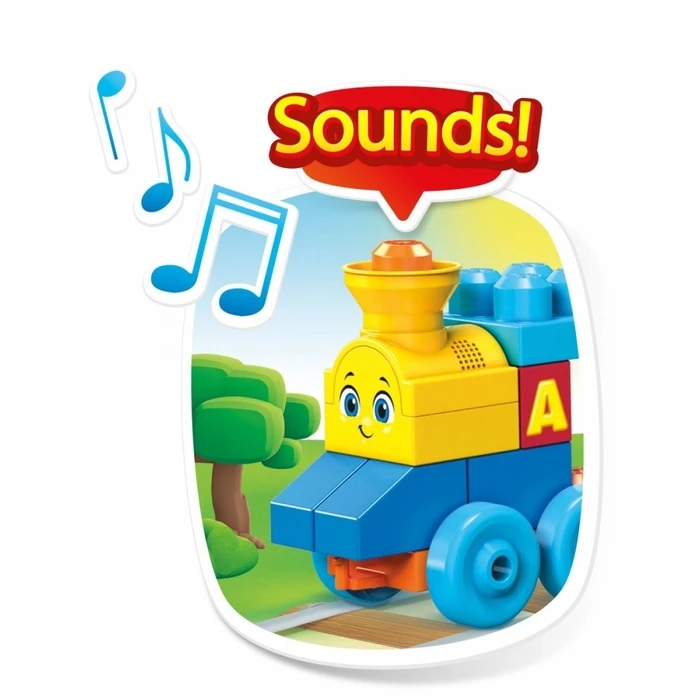 Παιχνίδι Κατασκευής Mega Bloks Blocks Abc Musical Train