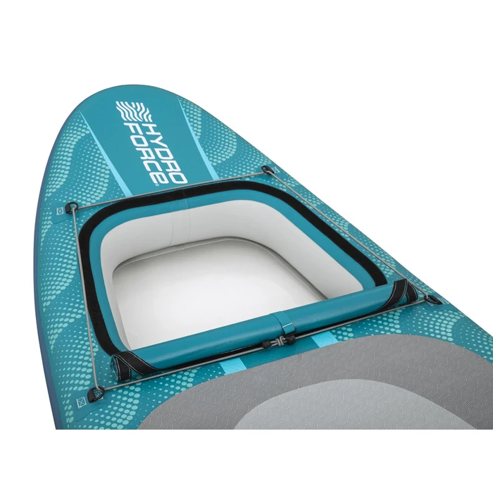 Bestway Hydro Force Aqua Drifter View Set Φουσκωτή Σανίδα SUP με Μήκος 3.35m Τιρκουάζ 6532H