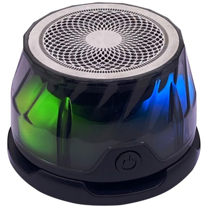 4smarts SoundCharge RGB Bluetooth 5.4 compatible MagSafe Bluetooth speaker black