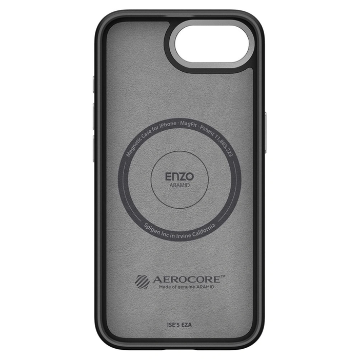 Spigen Enzo Aramid Mag MagSafe Apple iPhone 17e / 16e Matte Black