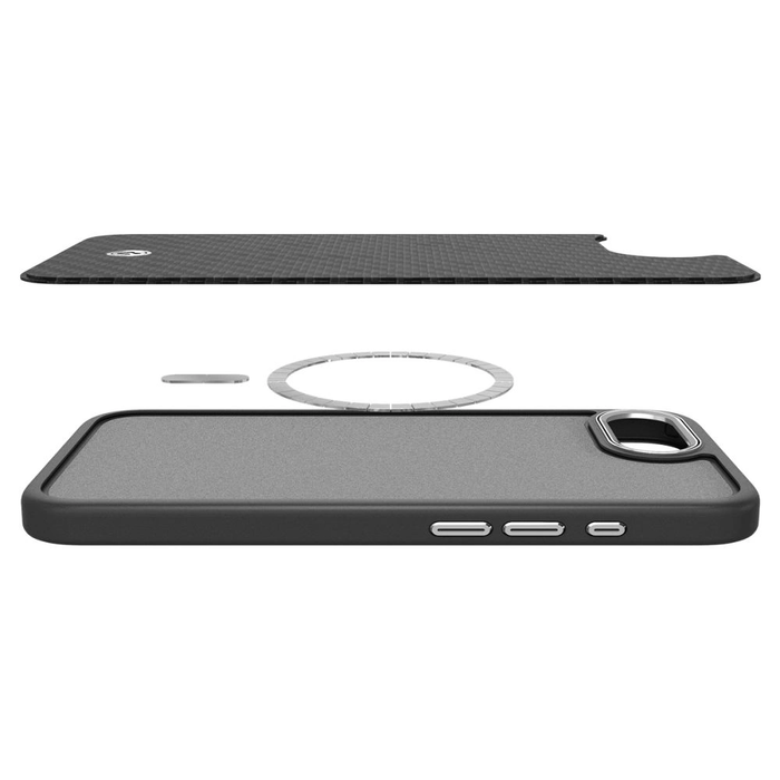 Spigen Enzo Aramid Mag MagSafe Apple iPhone 17e / 16e Matte Black