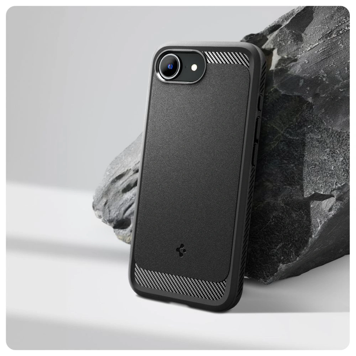 Spigen Rugged Armor Mag MagSafe Apple iPhone 17e / 16e Matte Black