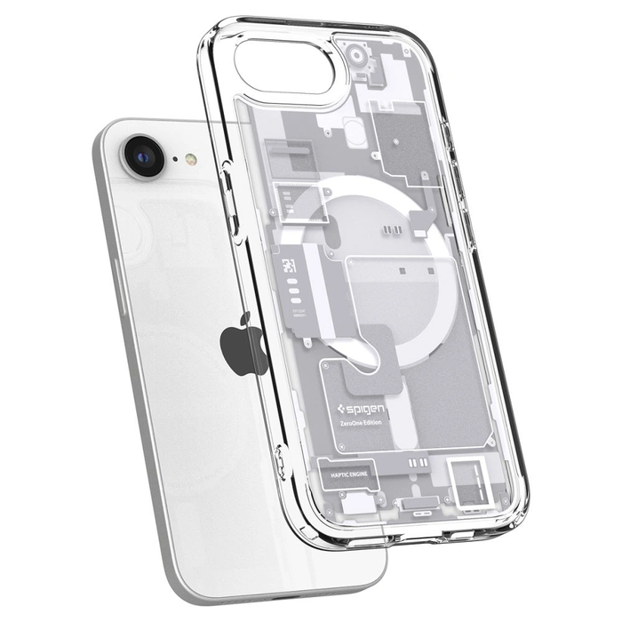Spigen Ultra Hybrid Mag MagSafe Apple iPhone 17e / 16e Zero One White