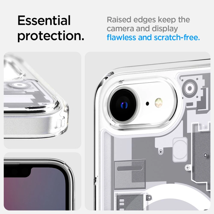 Spigen Ultra Hybrid Mag MagSafe Apple iPhone 17e / 16e Zero One White