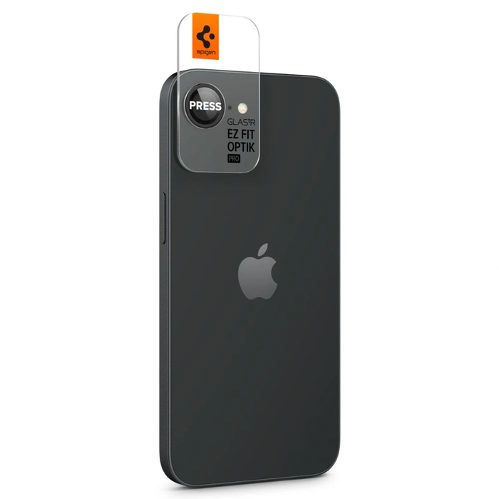Spigen Optik Pro Glas.tr ez Fit Camera Protector Apple iPhone 17e / 16e Black [2 PACK]