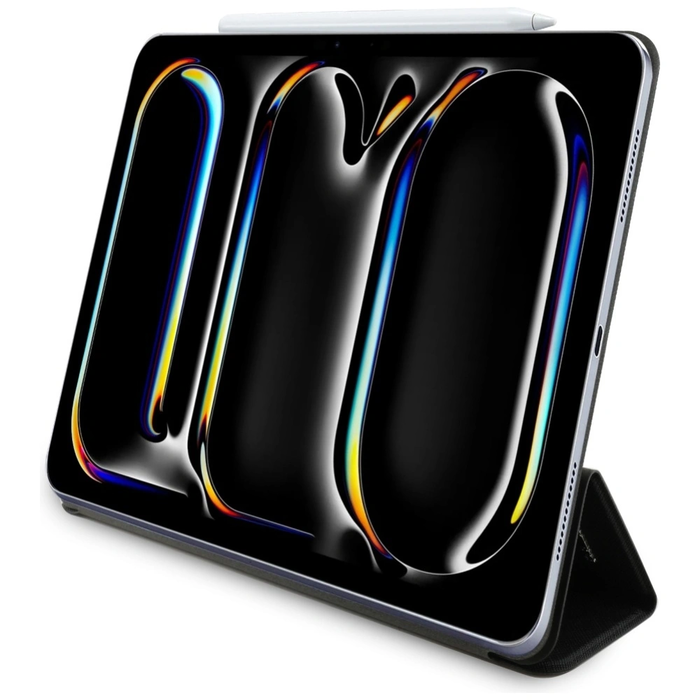 Karl Lagerfeld KLFC13PM24SAKCK Apple iPad Pro 13" 2024 (7 gen) Book Cover Saffiano Magnetic Karl &Choupette black