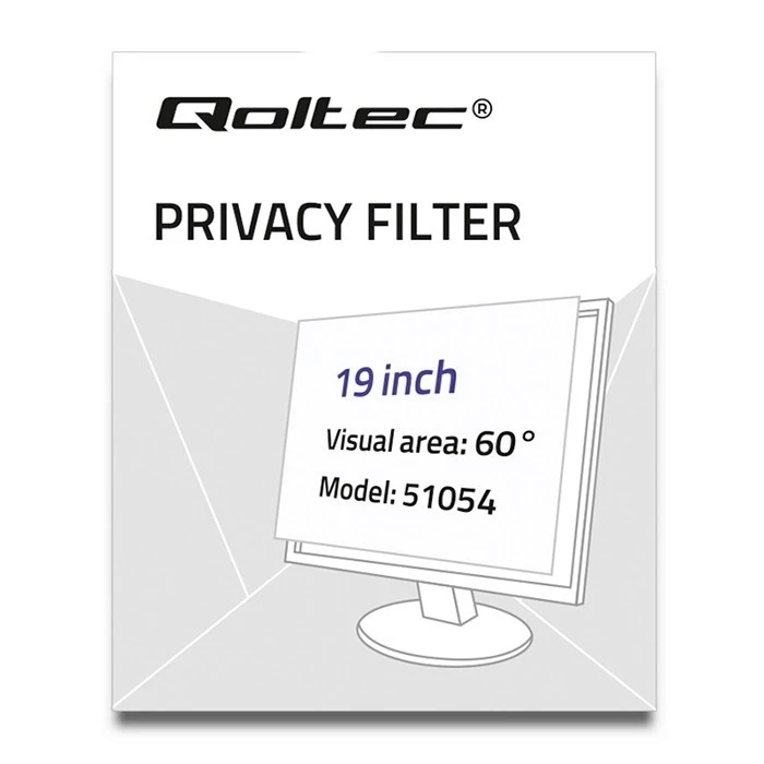 Privacy Filter Qoltec Rodo 19 Inch 16:10