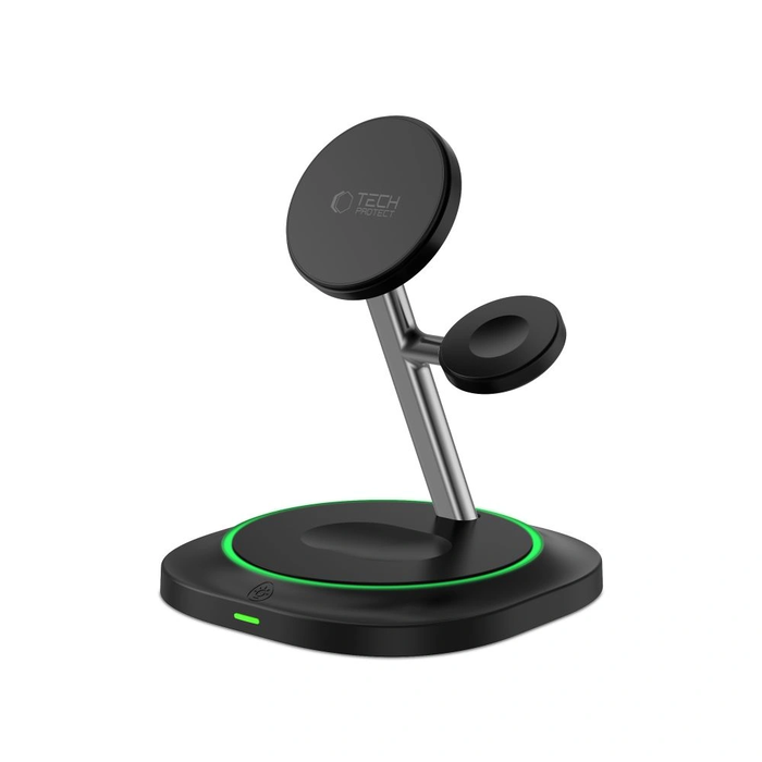 Tech-Protect QI15W-A46 Magnetic MagSafe Wireless Charger Black