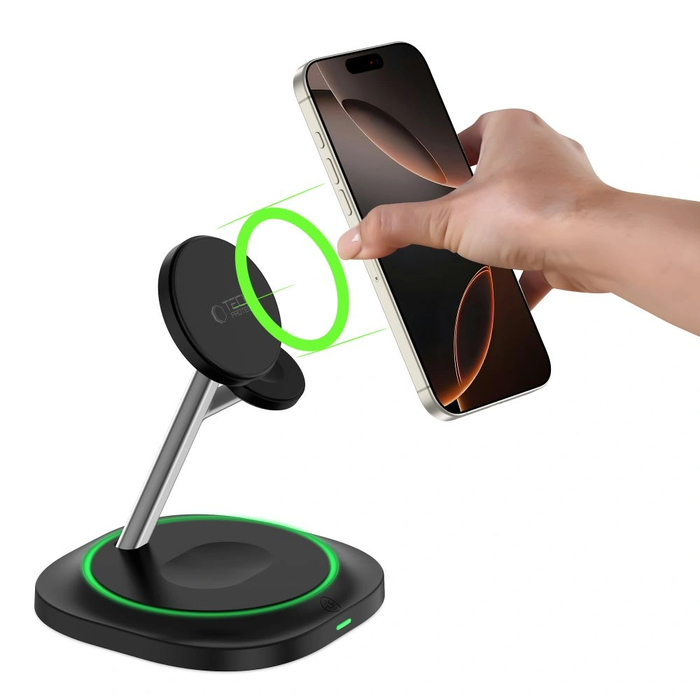 Tech-Protect QI15W-A46 Magnetic MagSafe Wireless Charger Black