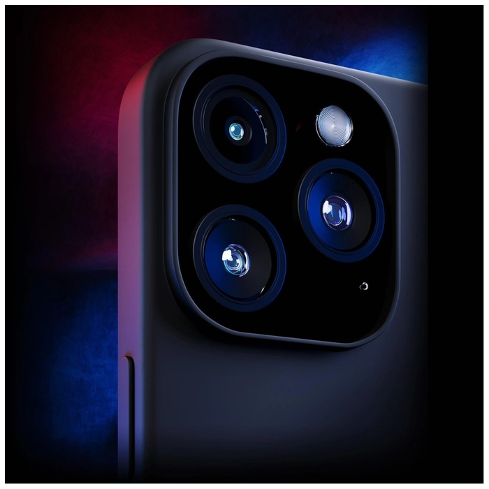 3MK Matt Case Pro Apple iPhone 15 Pro black