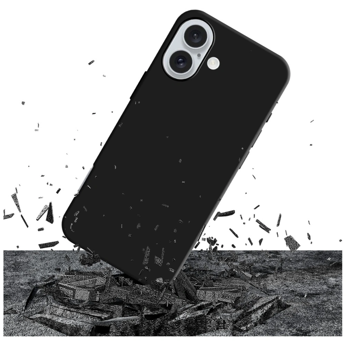 3MK Matt Case Pro Apple iPhone 16 black