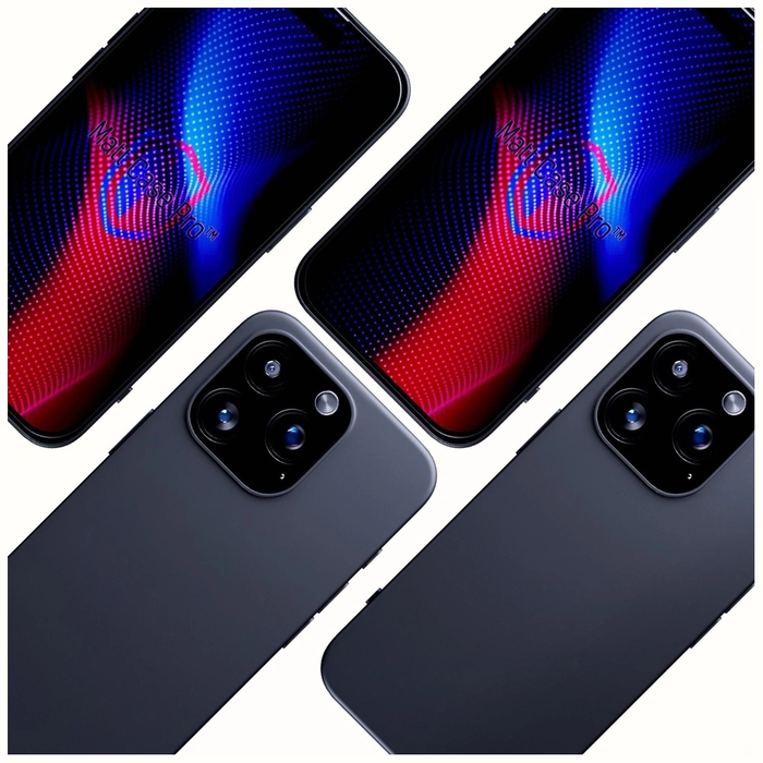 3MK Matt Case Pro Apple iPhone 16 Pro black