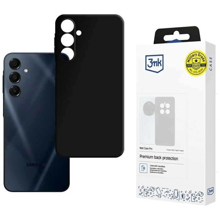 3MK Matt Case Pro Samsung Galaxy A16 black